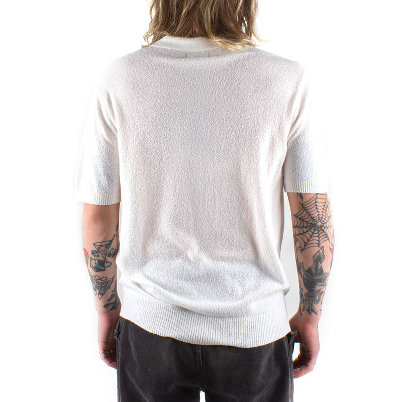 Stussy Textured S/S Polo Sweater Bone  Edit alt text