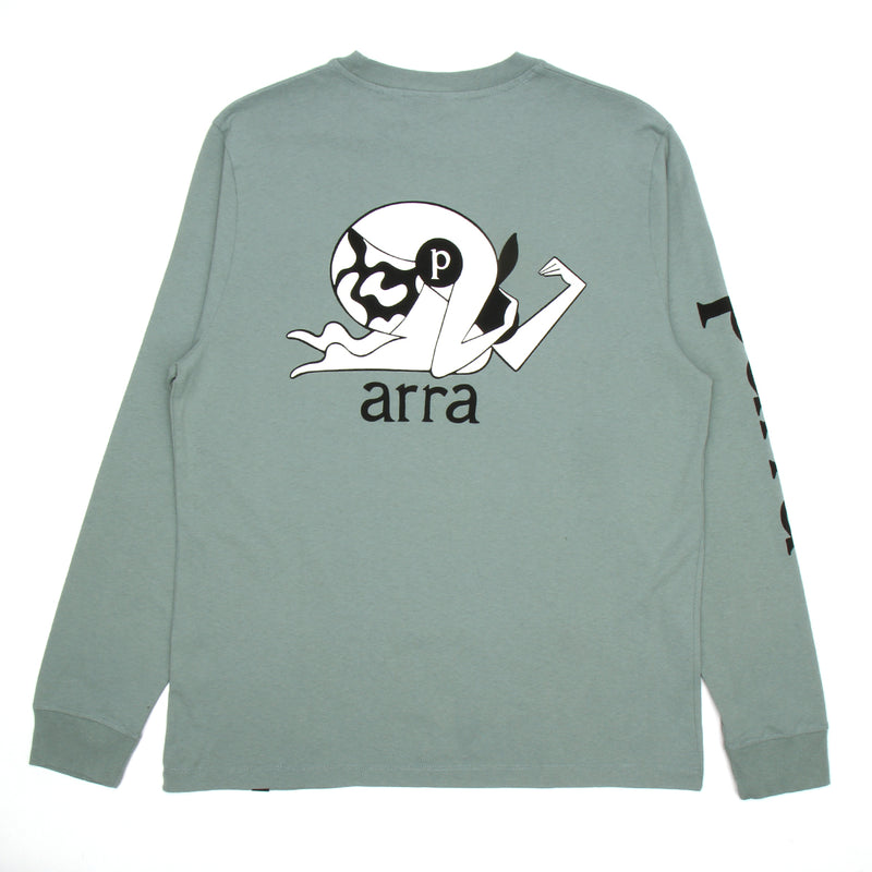 By Parra The Lost Ring L/S T-Shirt : Pistache