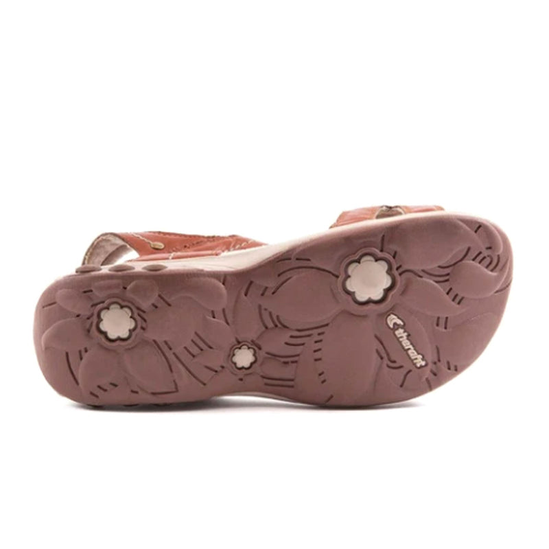 Therafit Grace Backstrap Sandal (Women) - Brown Sandal - Backstrap - The Heel Shoe Fitters