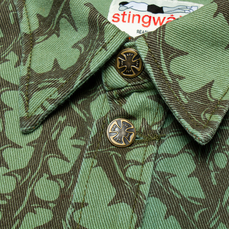 Stingwater Thorn Shirt Jacket Color : Agave Green