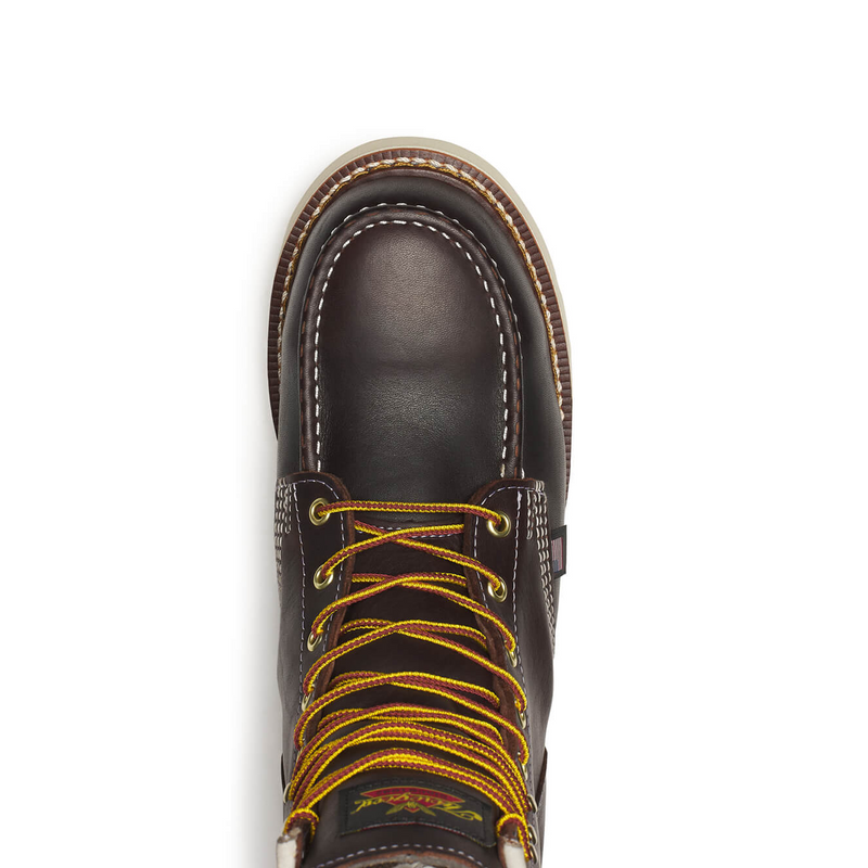 Thorogood 1957 Series 8" Moc Toe Waterproof Steel Toe Work Boot (Men) - Brown Boots - Work - 8 inch - The Heel Shoe Fitters