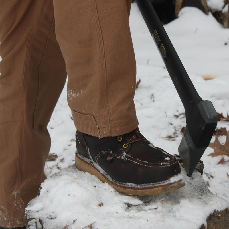 Thorogood 1957 Series 8" Moc Toe Waterproof Steel Toe Work Boot (Men) - Brown Boots - Work - 8 inch - The Heel Shoe Fitters