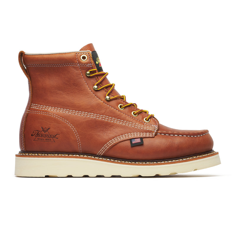 Thorogood American Heritage 6" Moc Toe Soft Toe Work Boot (Men) Boots - Work - 6 Inch - The Heel Shoe Fitters