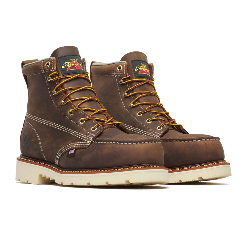 Thorogood American Heritage 6" Moc Toe Steel Toe Work Boot (Men) Boots - Work - 6 Inch - The Heel Shoe Fitters