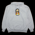 Thrasher x Alien Workshop Believe Hoodie Color : Grey