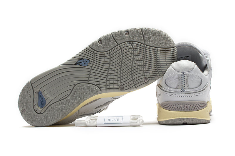 New Balance Numeric | Tiago Lemos 1010 x Rone Style # NM1010RO Color : White / Grey / Cream