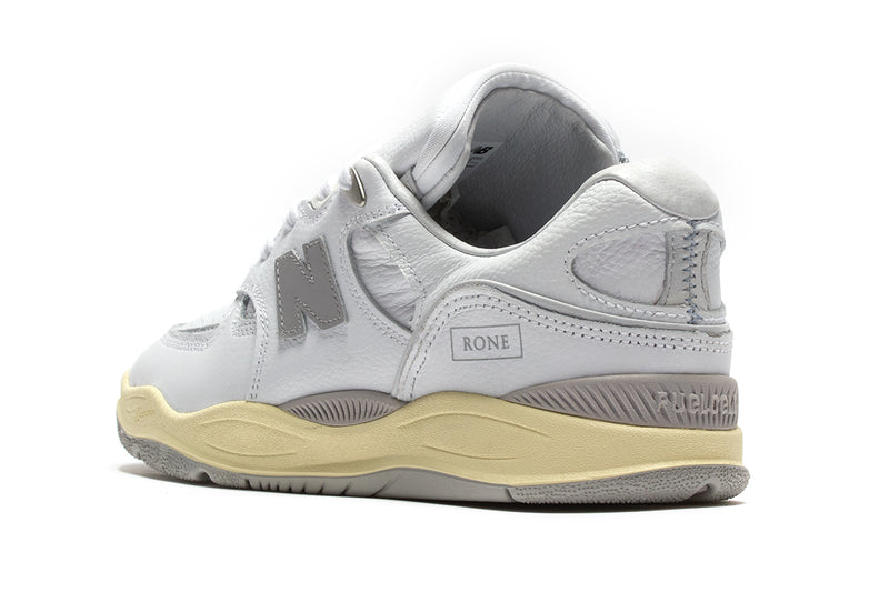 New Balance Numeric | Tiago Lemos 1010 x Rone Style # NM1010RO Color : White / Grey / Cream