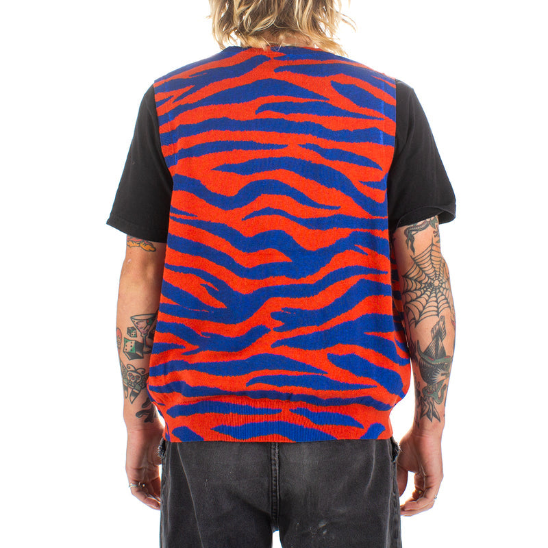 Stussy Tiger Printed Vest Red