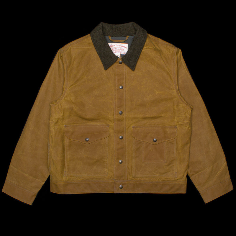 Filson Tin Cloth Work Jacket  Dark Tan