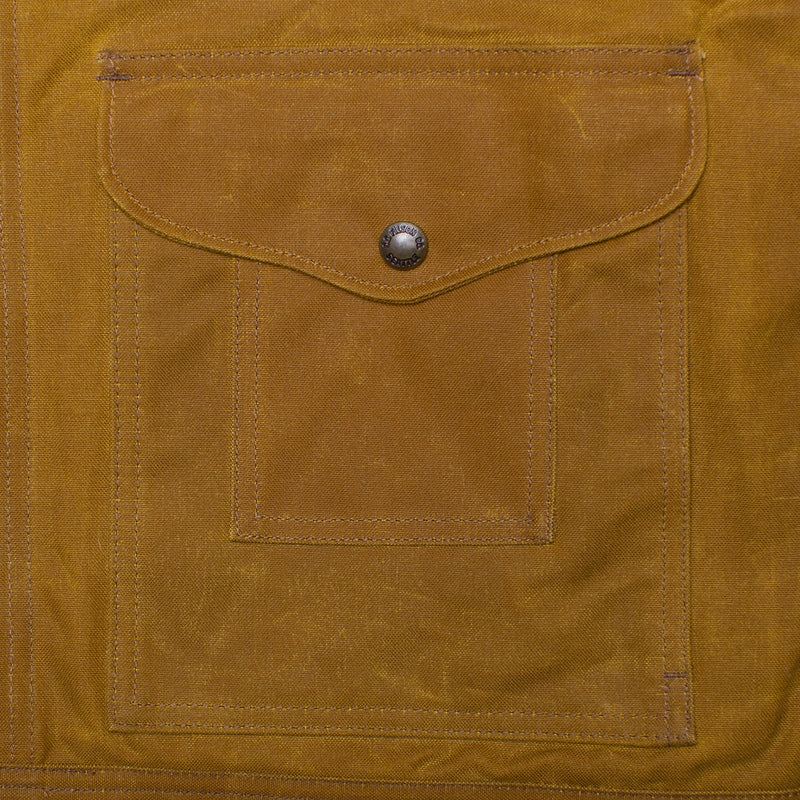 Filson Tin Cloth Work Jacket Dark Tan  Edit alt text