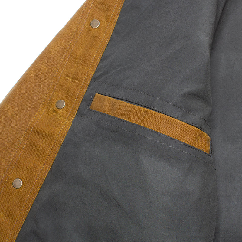 Filson Tin Cloth Work Jacket Dark Tan  Edit alt text