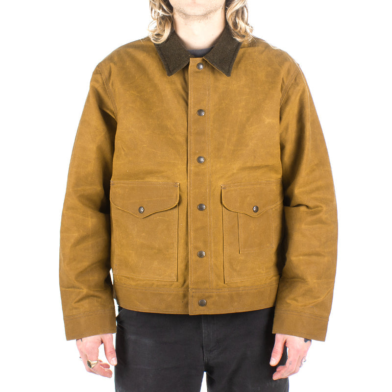 Filson Tin Cloth Work Jacket Dark Tan Edit alt text  Edit alt text