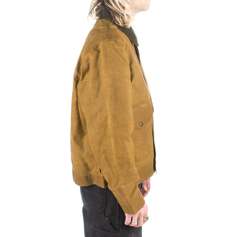 Filson Tin Cloth Work Jacket Dark Tan Edit alt text  Edit alt text