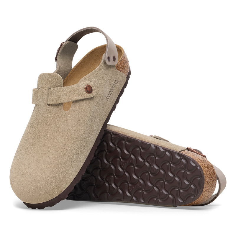 Tokio Men's Taupe Suede