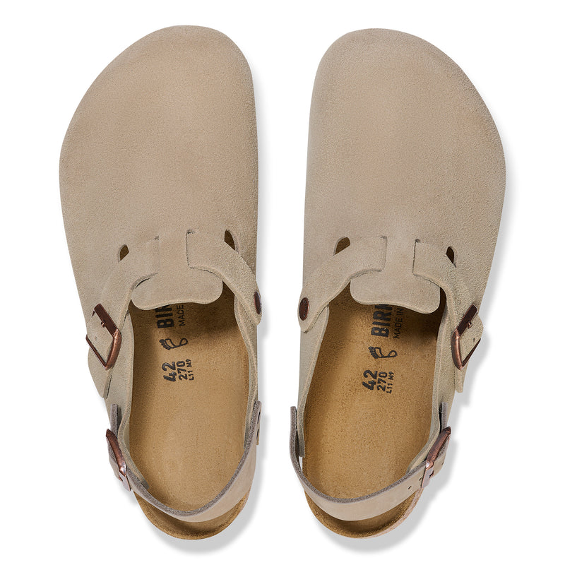 Tokio Women's Taupe Suede