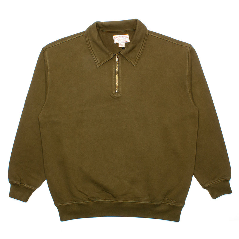 Filson | Training Quarter Zip Sweatshirt Style # 20248753 Color : Dark Olive