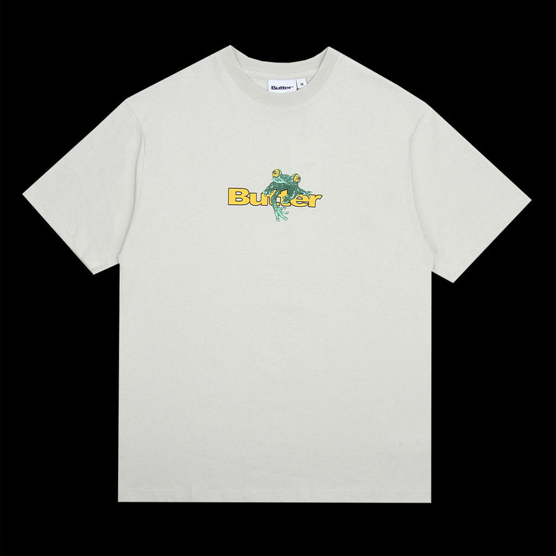 Butter Goods Tree Frog Logo T-Shirt Cement
