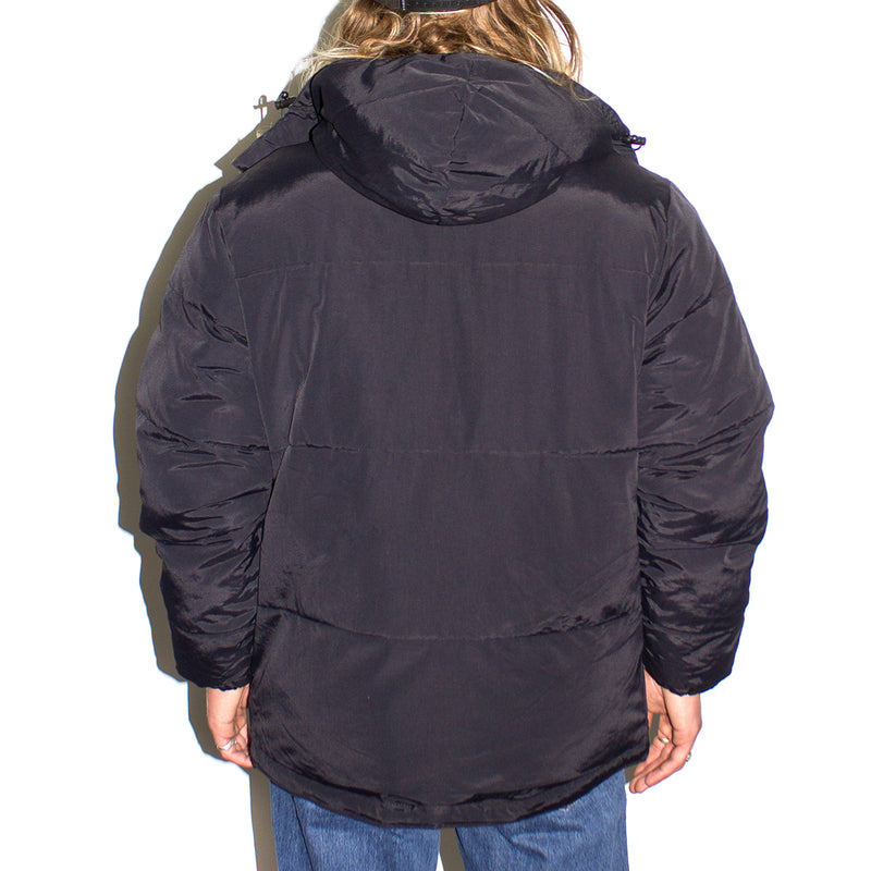 by Parra | Trees In Wind Puffer Jacket Style # 50240 Color : Black