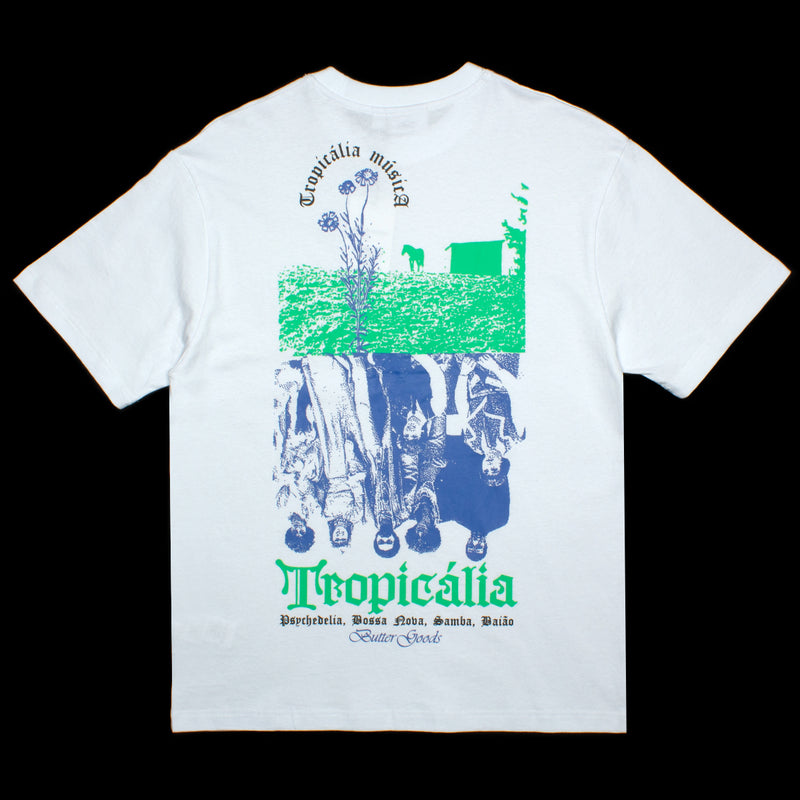 Butter Goods | Tropicalia T-Shirt Color : White