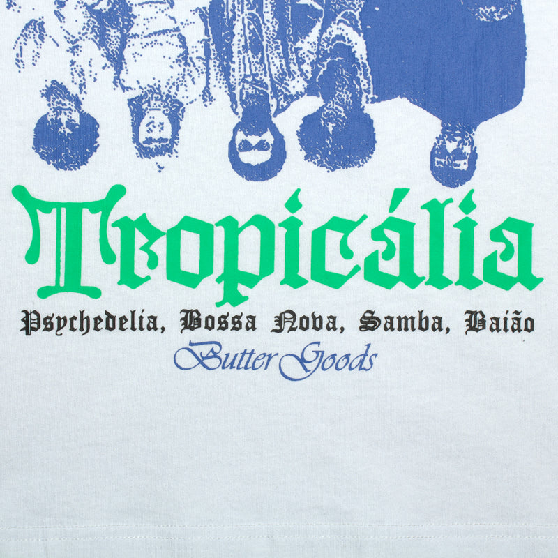 Butter Goods | Tropicalia T-Shirt Color : White