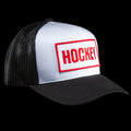 Hockey Truckstop Hat Color : Black / White