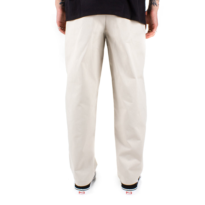 Noah Twill Double Pleated Pants Color : Ivory