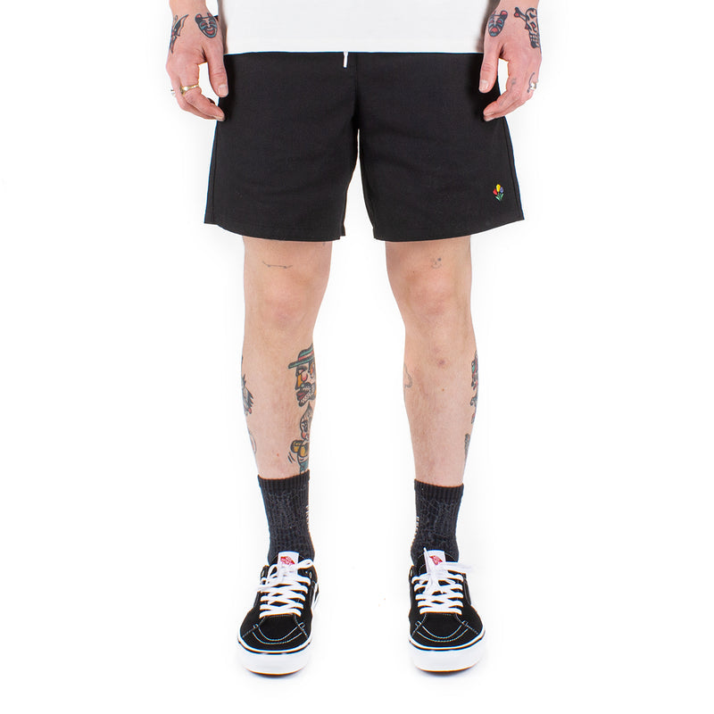 Noah Twill Shorts Color : Black