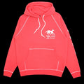 by Parra Under Pink Waters Hooded Sweatshirt Grape