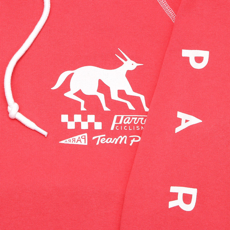 by Parra Under Pink Waters Hooded Sweatshirt Grape