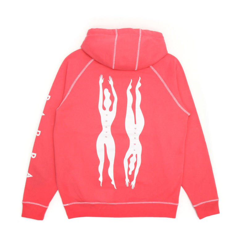 by Parra Under Pink Waters Hooded Sweatshirt Grape