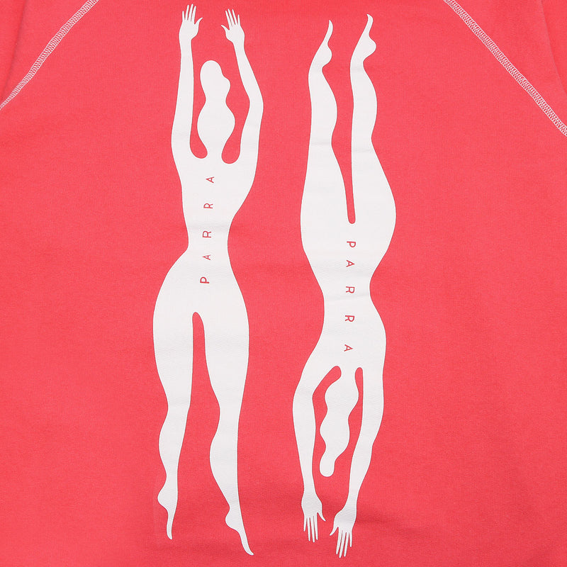 by Parra Under Pink Waters Hooded Sweatshirt Grape
