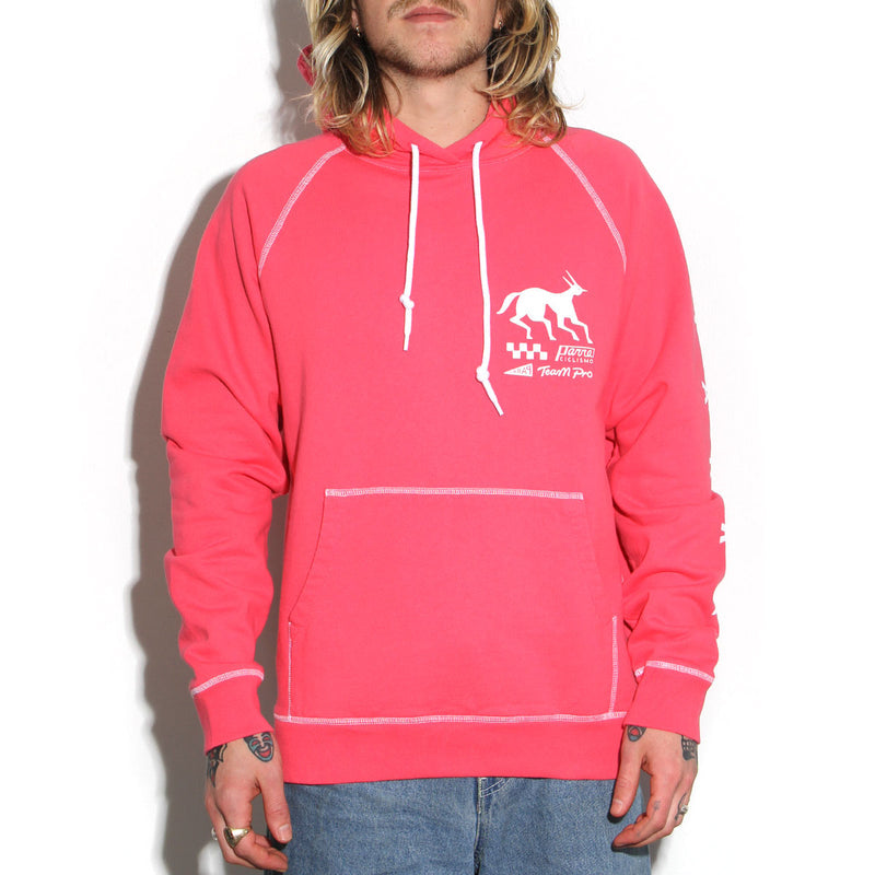 by Parra Under Pink Waters Hooded Sweatshirt Grape