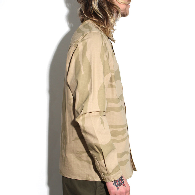 by Parra Under Polluted Water Shirt Khaki