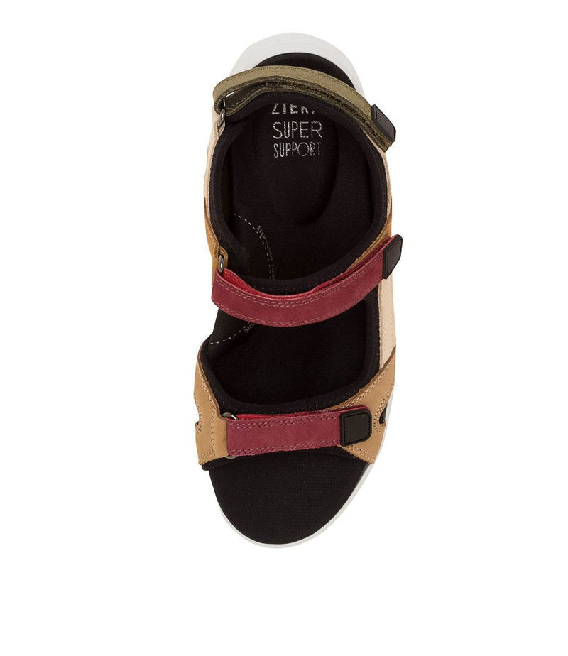 Women's Ziera Footwear style name Usure-W in Black Multi. Sku: ZR10384BLAHG-W