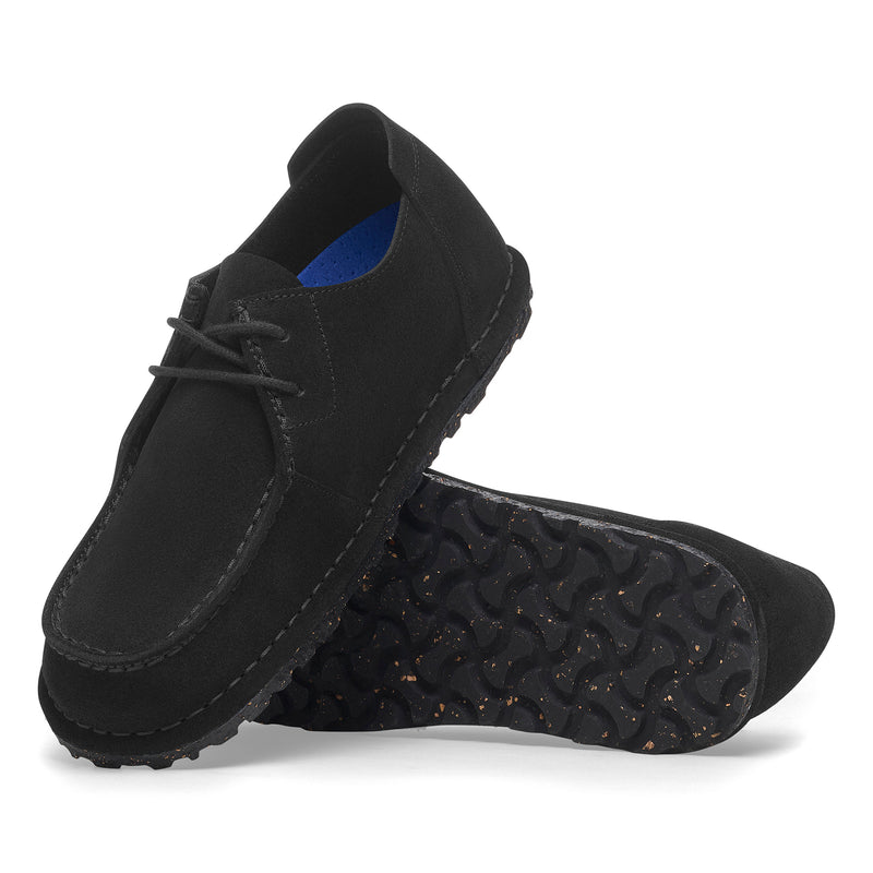 Utti Lace Men's Black Suede