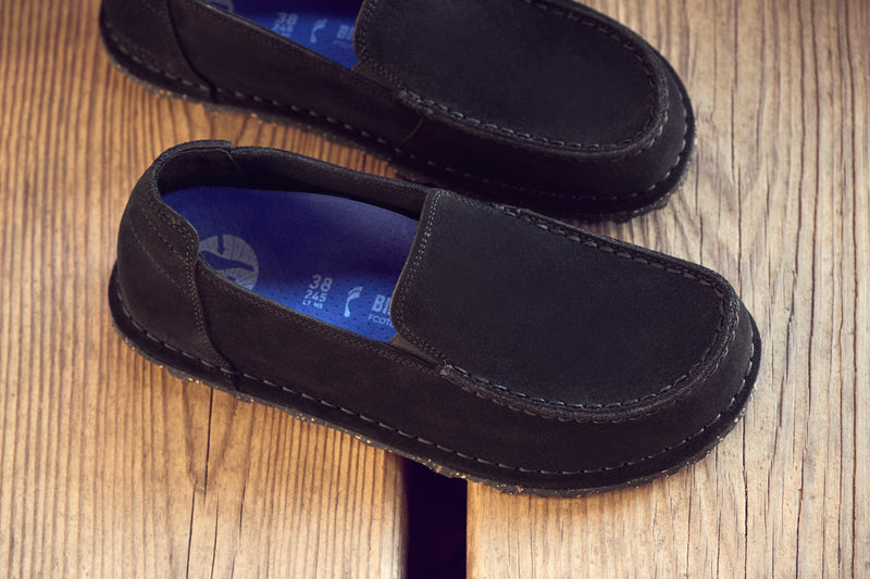 Utti Men's Black Suede
