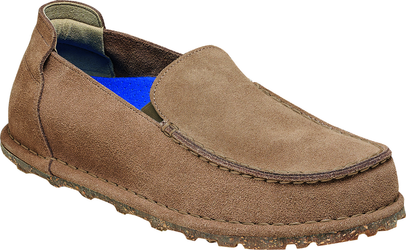 Utti Men's Gray Taupe Suede Leather