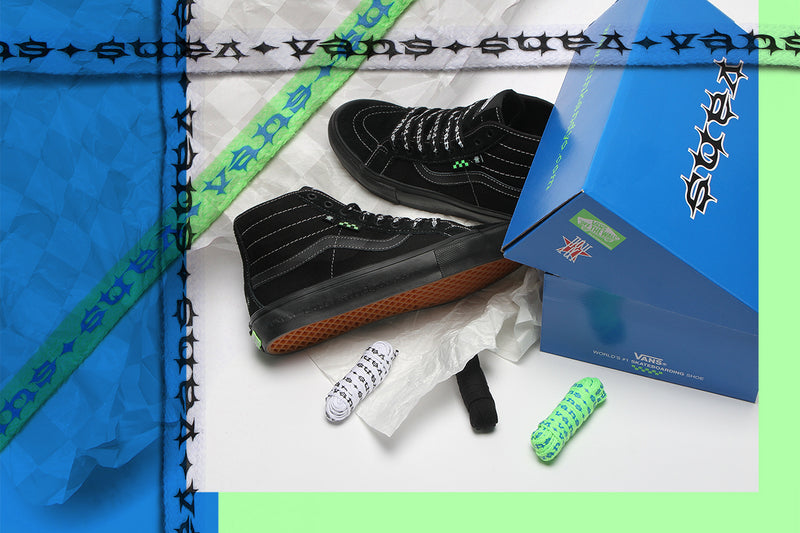 Vans Vans x Punk & Yo Skate Sk8-Hi Decon Black