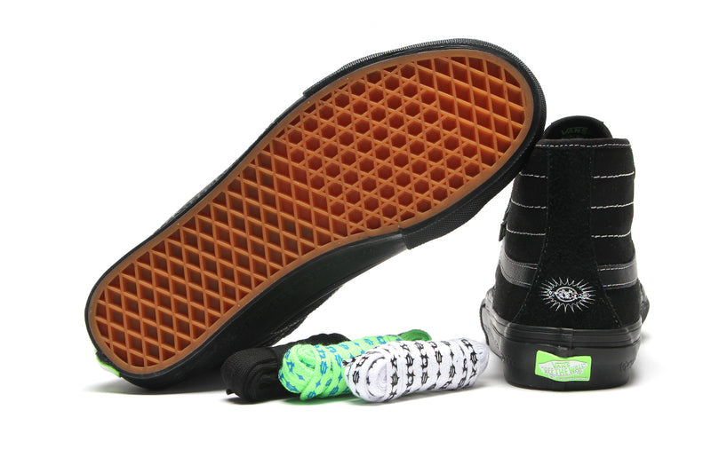 Vans Vans x Punk & Yo Skate Sk8-Hi Decon Black