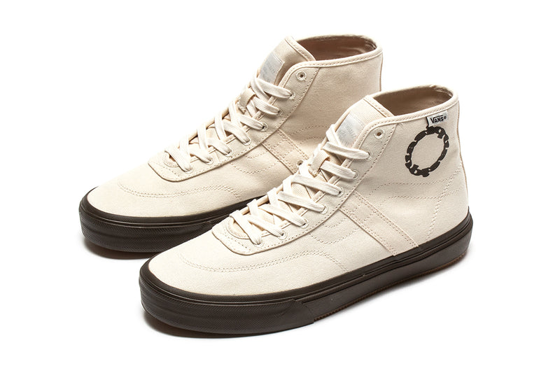 Vans x Quasi Crockett High Decon Style # VN0007QVTBD1 Color : White / Black