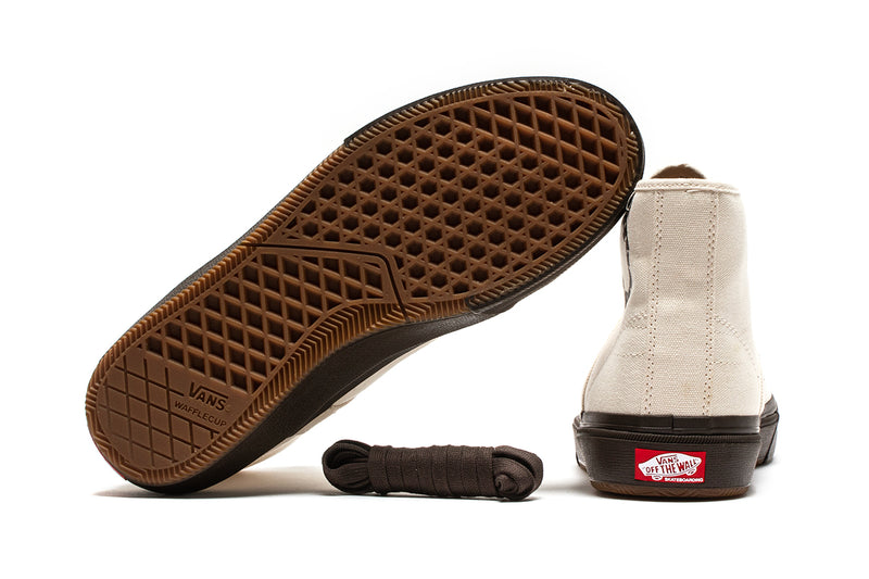 Vans x Quasi Crockett High Decon Style # VN0007QVTBD1 Color : White / Black