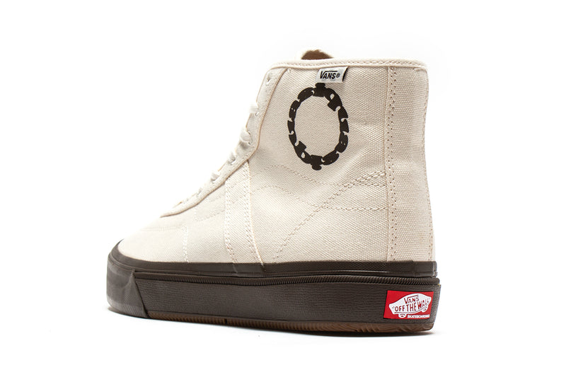 Vans x Quasi Crockett High Decon Style # VN0007QVTBD1 Color : White / Black