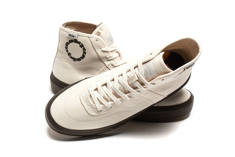Vans x Quasi Crockett High Decon Style # VN0007QVTBD1 Color : White / Black
