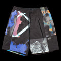 Vans x Quasi Elastic Short Style # VN0008MKBLK1 Color : Black / Multi