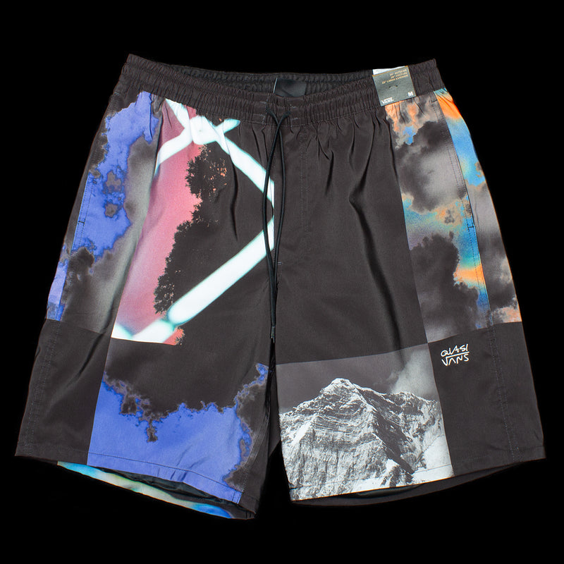 Vans x Quasi Elastic Short Style # VN0008MKBLK1 Color : Black / Multi