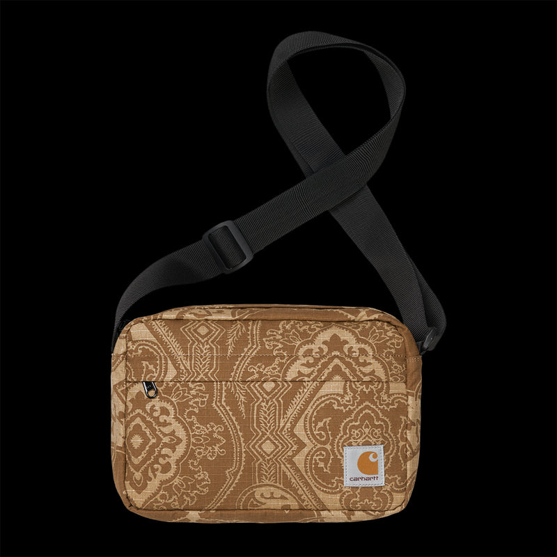 Carhartt WIP Verse Shoulder Bag Verse Print / Hamilton Brown