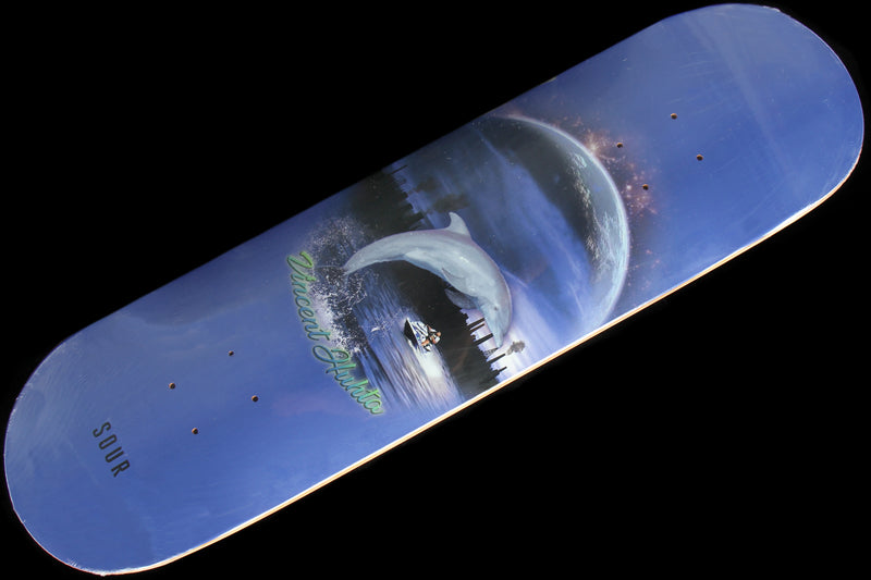 Sour Vincent Dolphin Deck 8.3875"