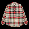 Filson Vintage Flannel Work Shirt : Firepit / Grey Heather