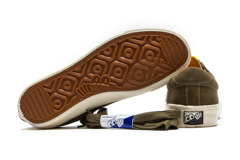 Last Resort VM001 Suede Lo Dusty Green / White  Edit alt text
