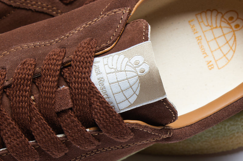Last Resort | VM002 Suede Lo Style # LR-D11-4-405 Color : Brown / Gum